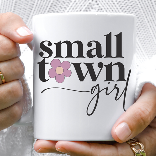 small town girl mug