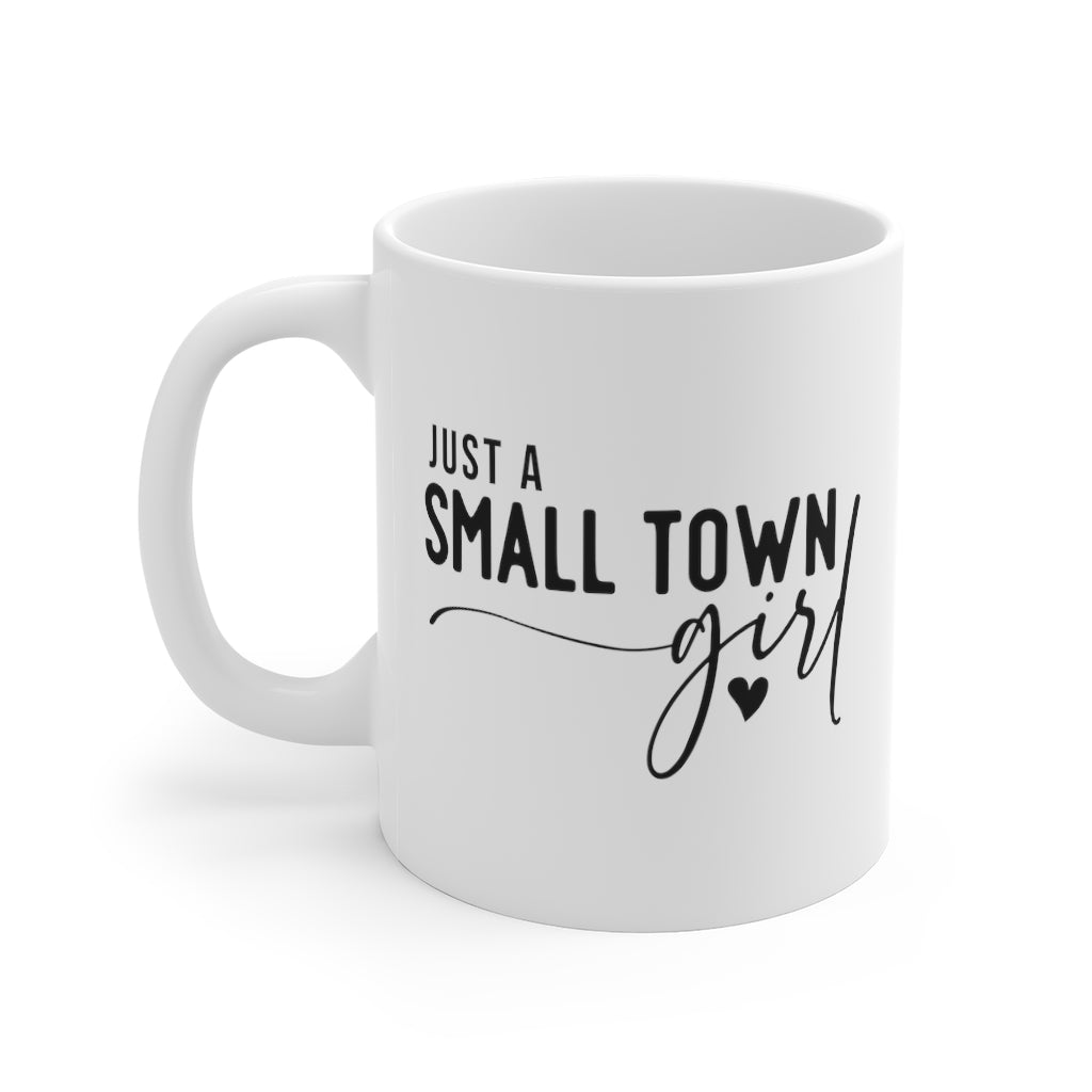 small town girl mug